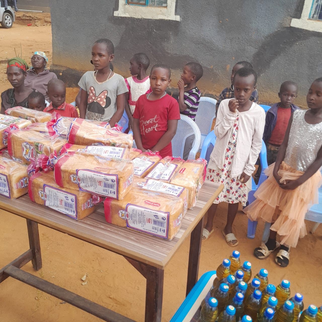 Warm community texture for Kenya stories archive